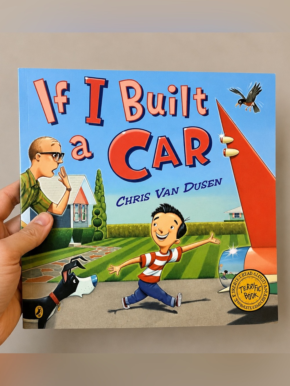 IF I BUILT A CAR by CHRIS VAN DUSEN | PUFFIN BOOKS [ PAPERBACK ]